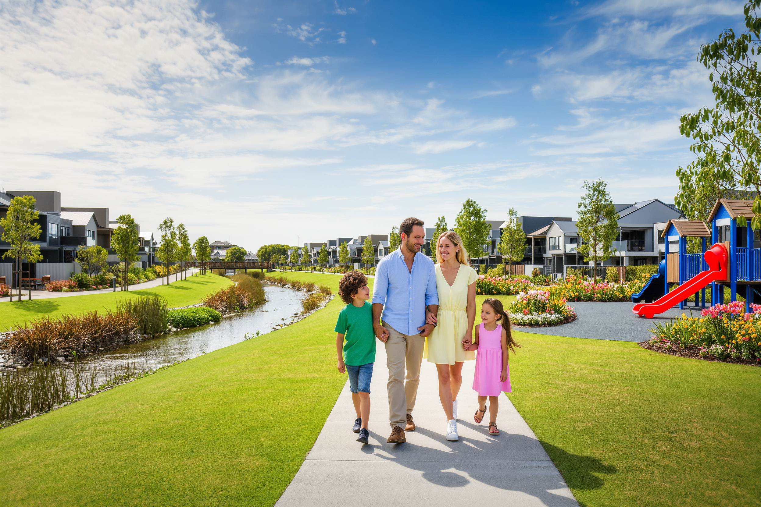 New home with family — Toolern Park