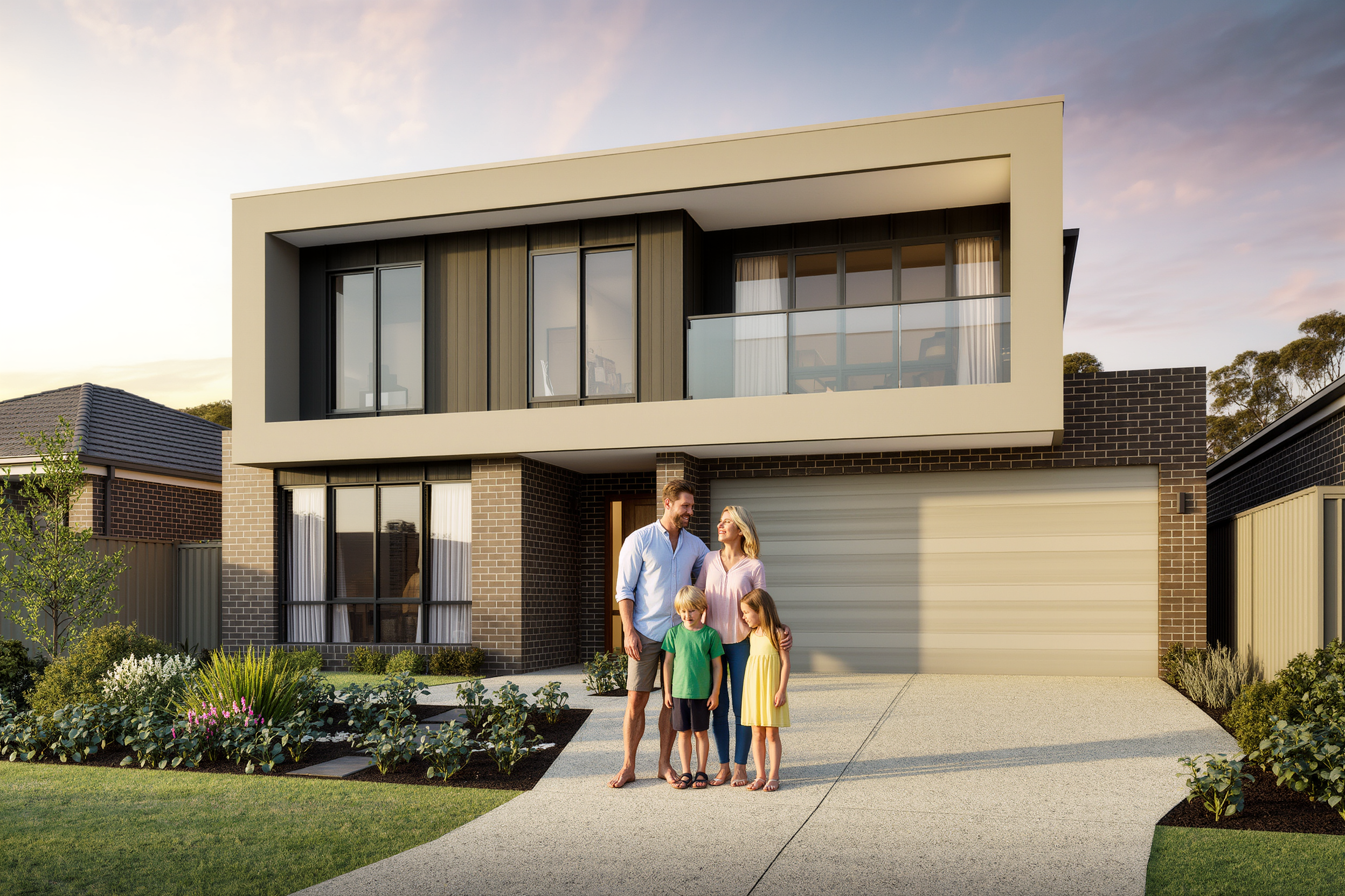 New home with family — Epping North