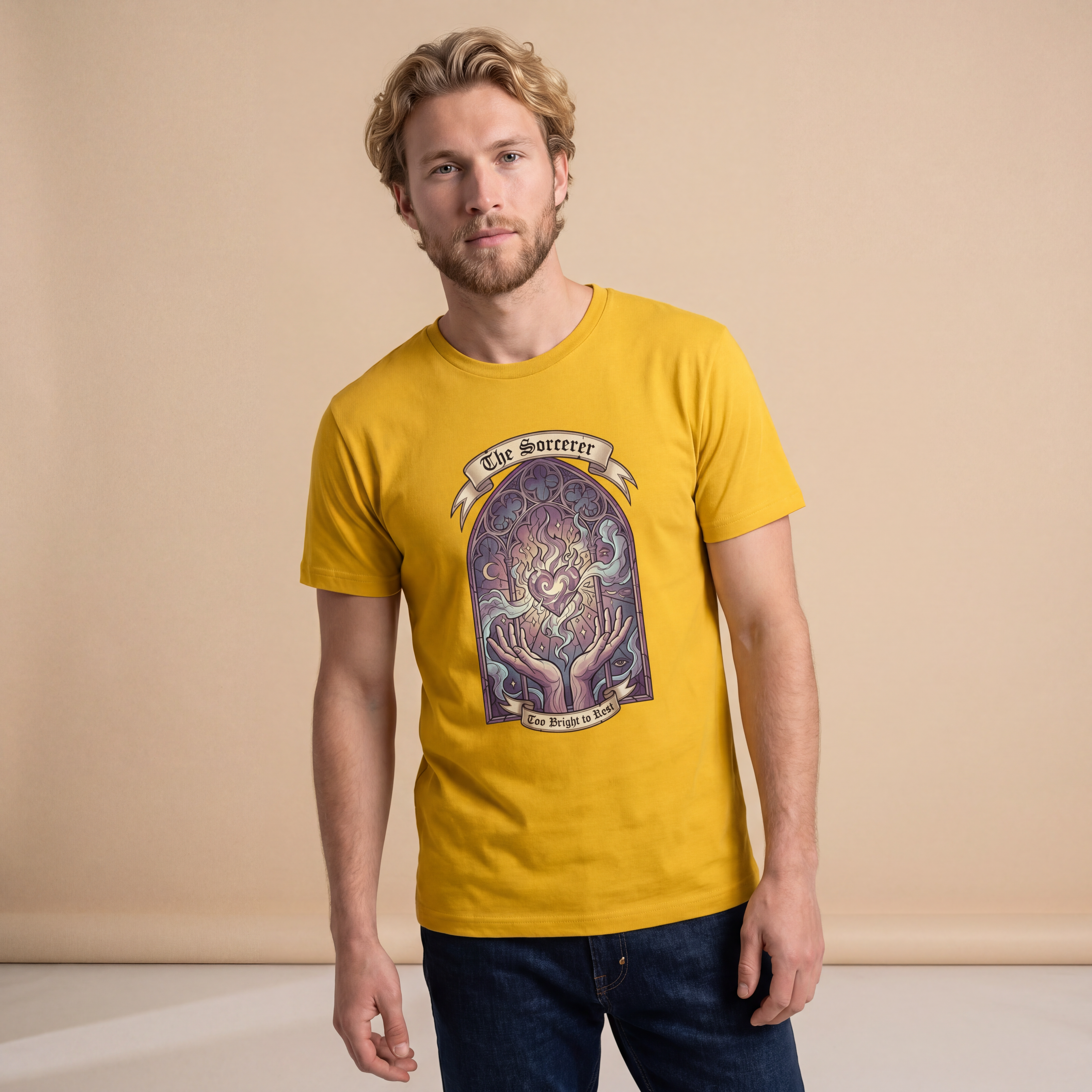 Modelo vestindo Cozy & Cursed - The Sorcerer