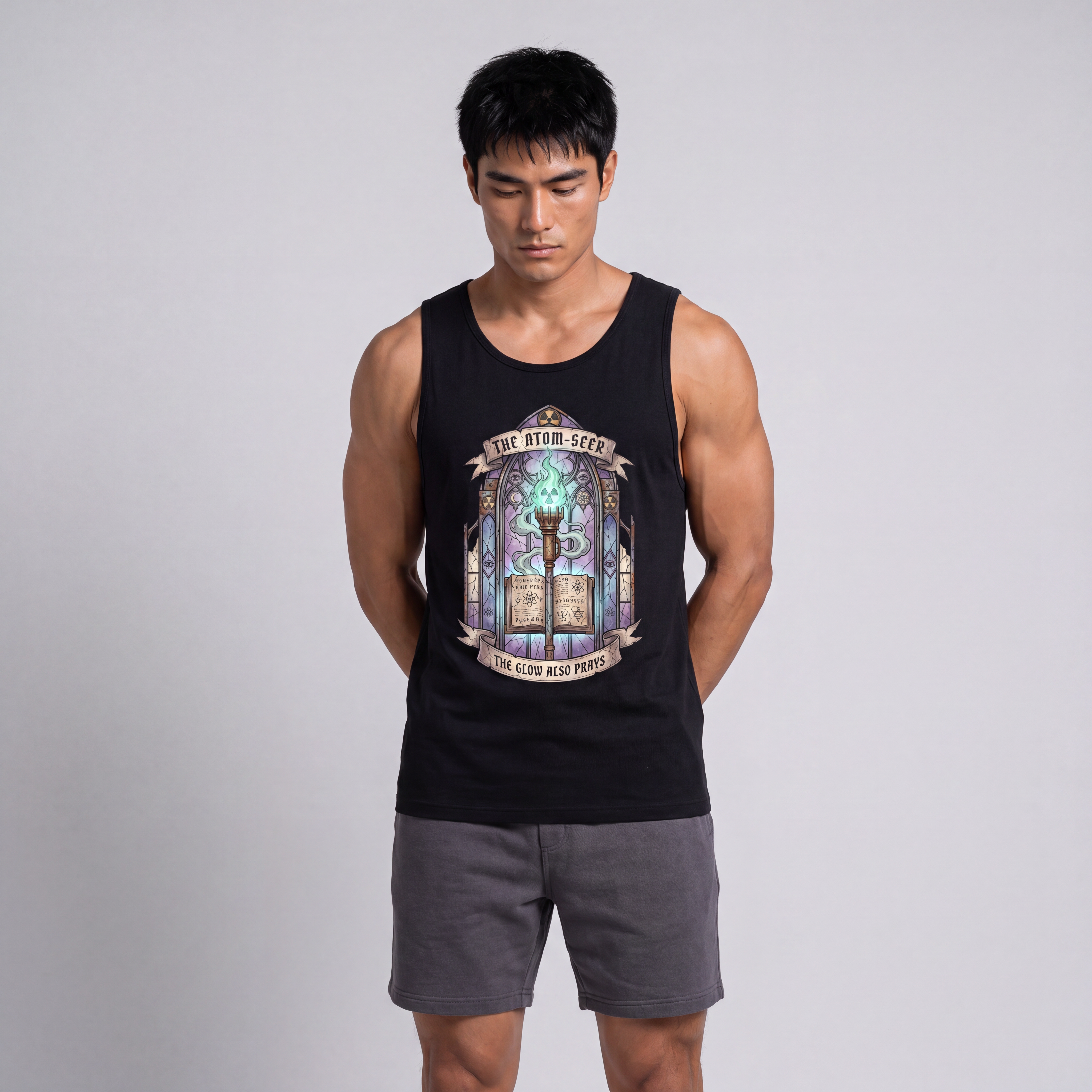 Modelo vestindo Cozy & Cursed - The Atom Seer