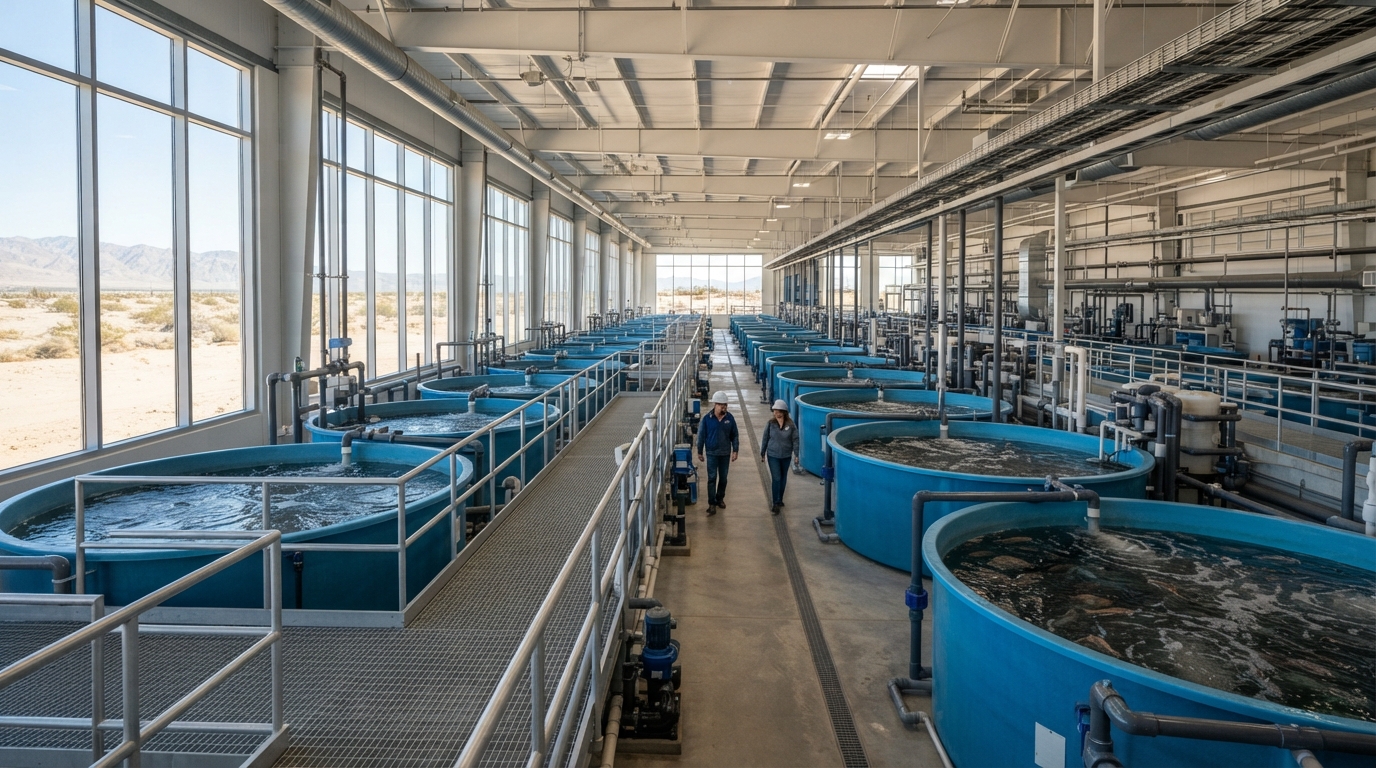 RAS vs. Traditional Aquaculture: Economics for GCC Farms