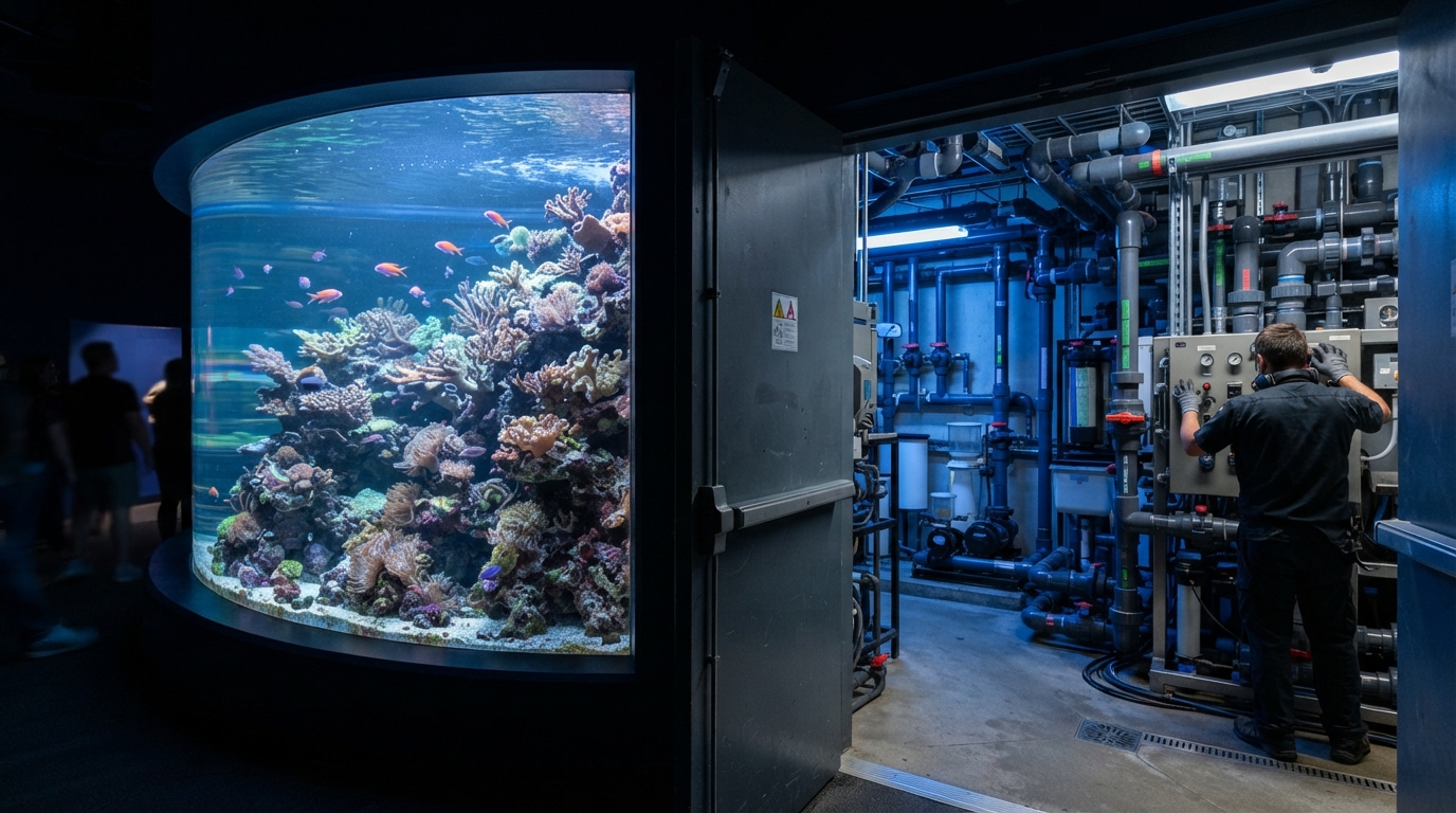 What Is a Life Support System (LSS) in a Public Aquarium?