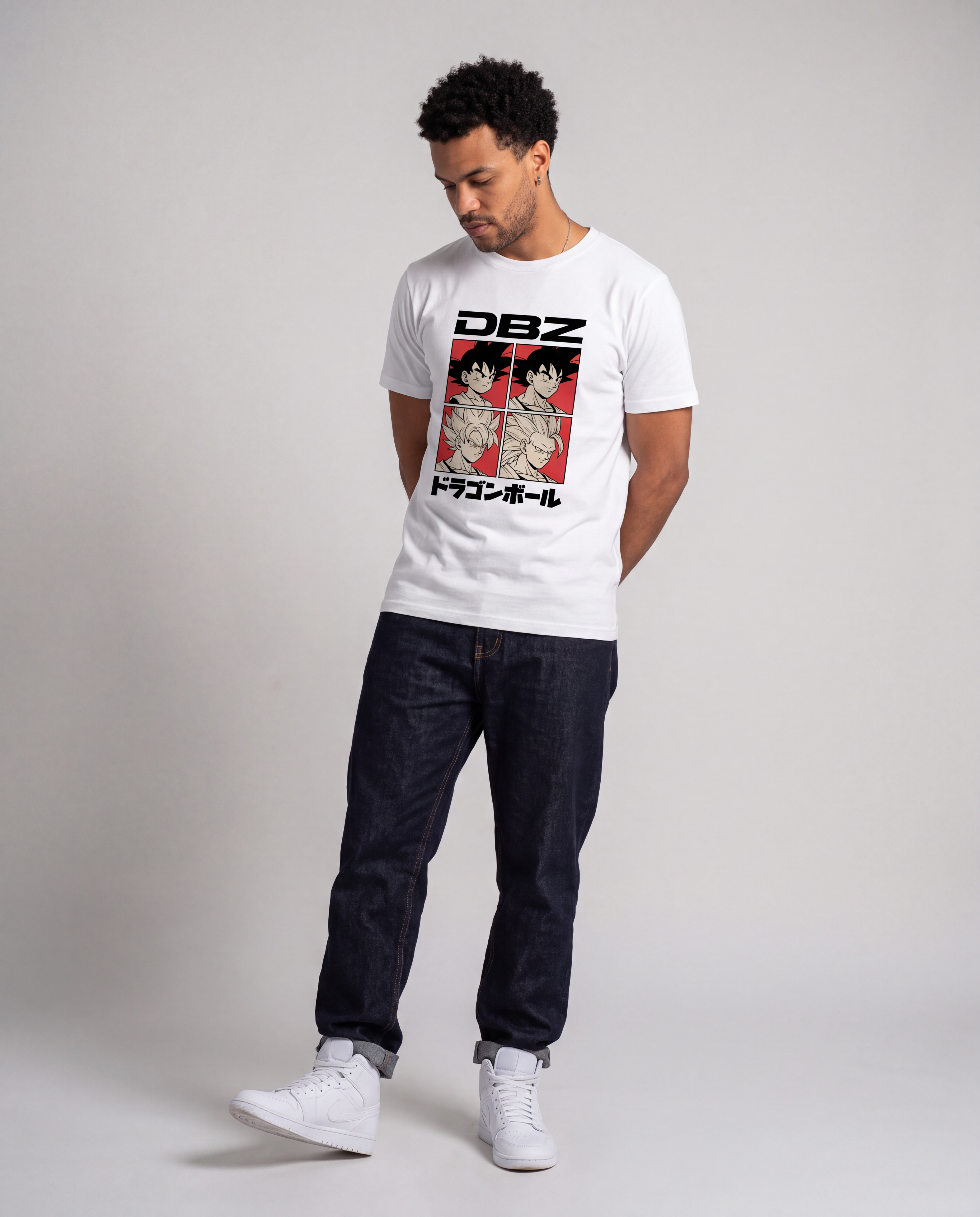 Modelo vestindo Icons - DBZ Goku