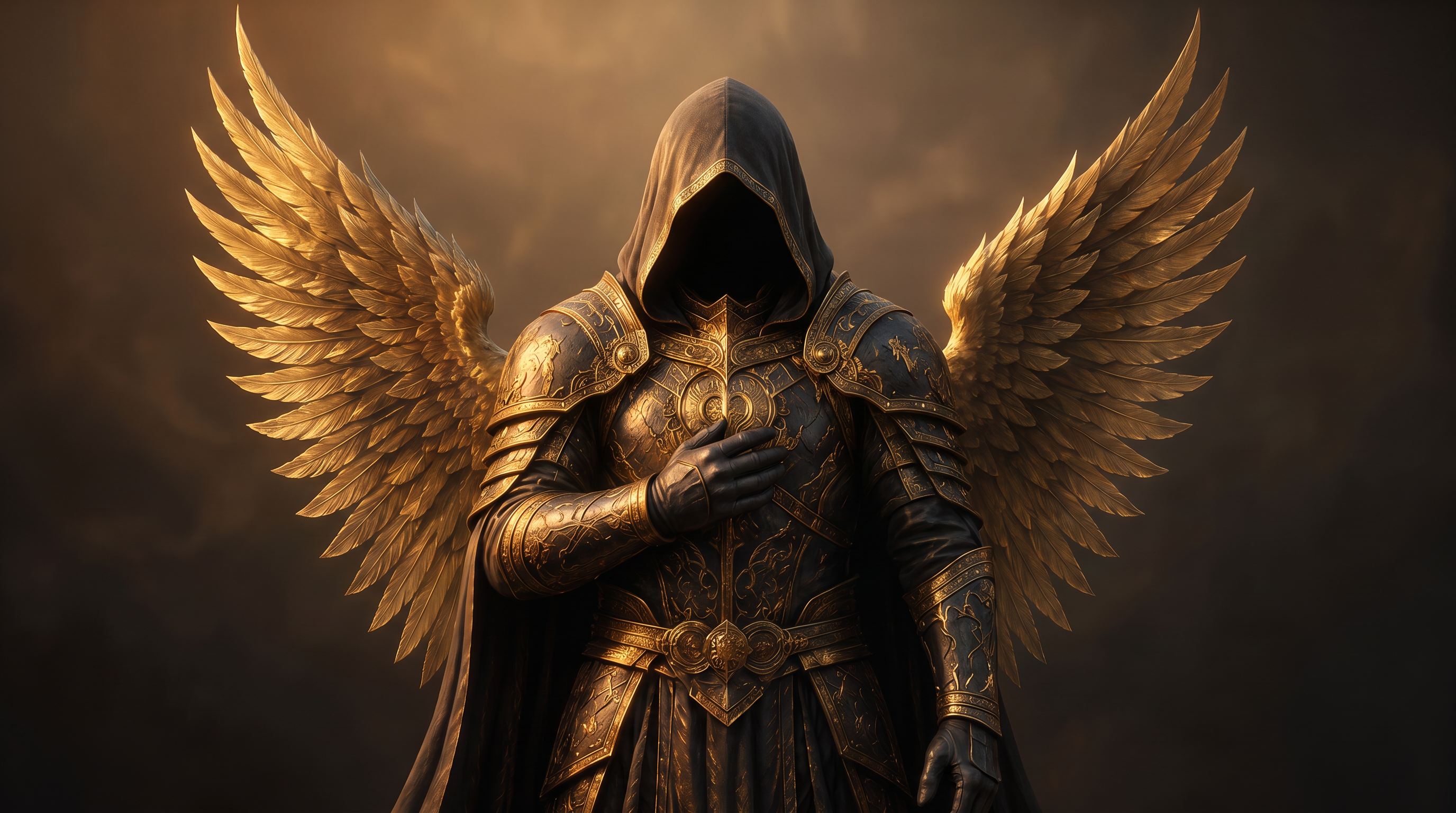 The Guardian — Archangels’ resilience figure, as depicted in The Book of the Guardian