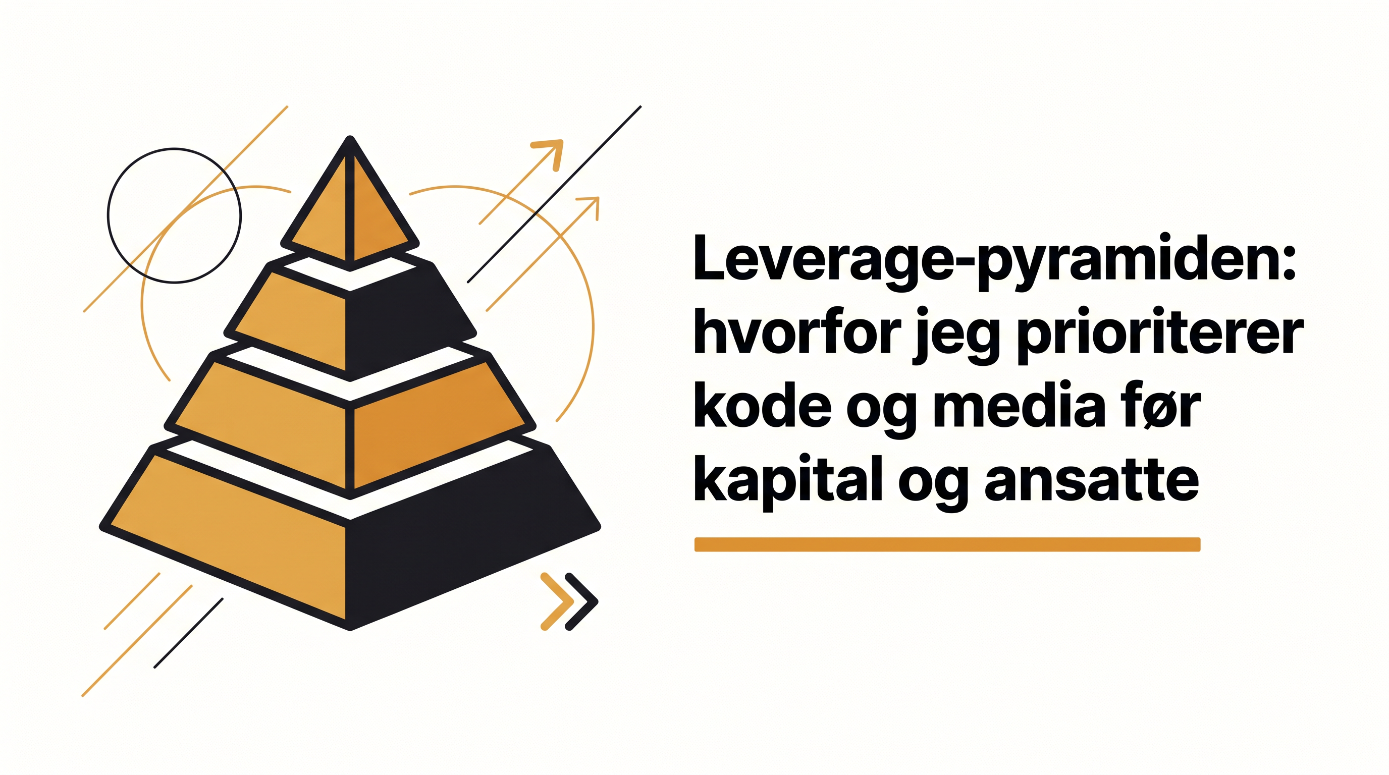 Leverage-pyramiden — illustrasjon