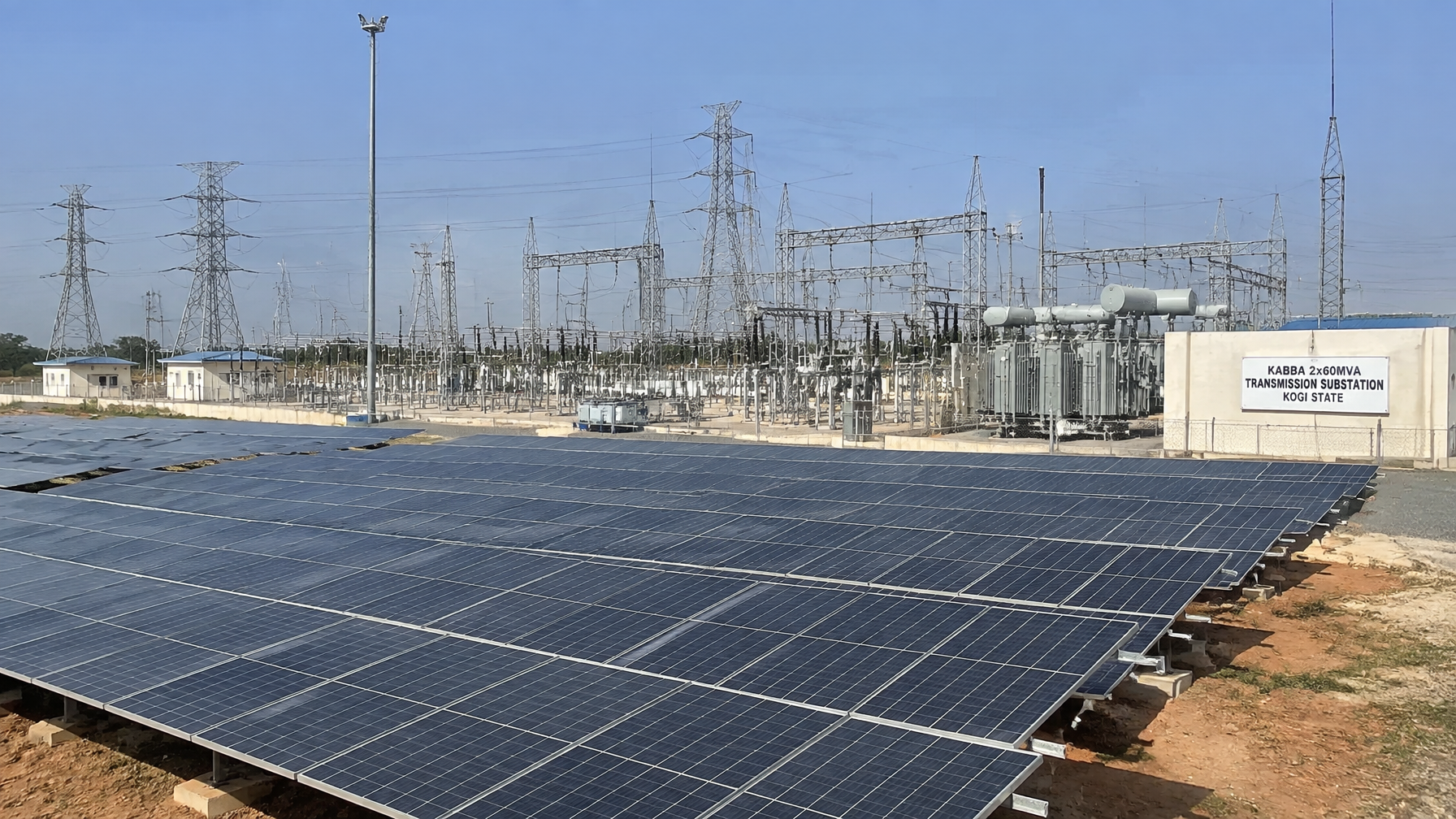 Solar at substation Kabba 30MWp 30MWp solar at Kabba 2x60MVA substation Kogi