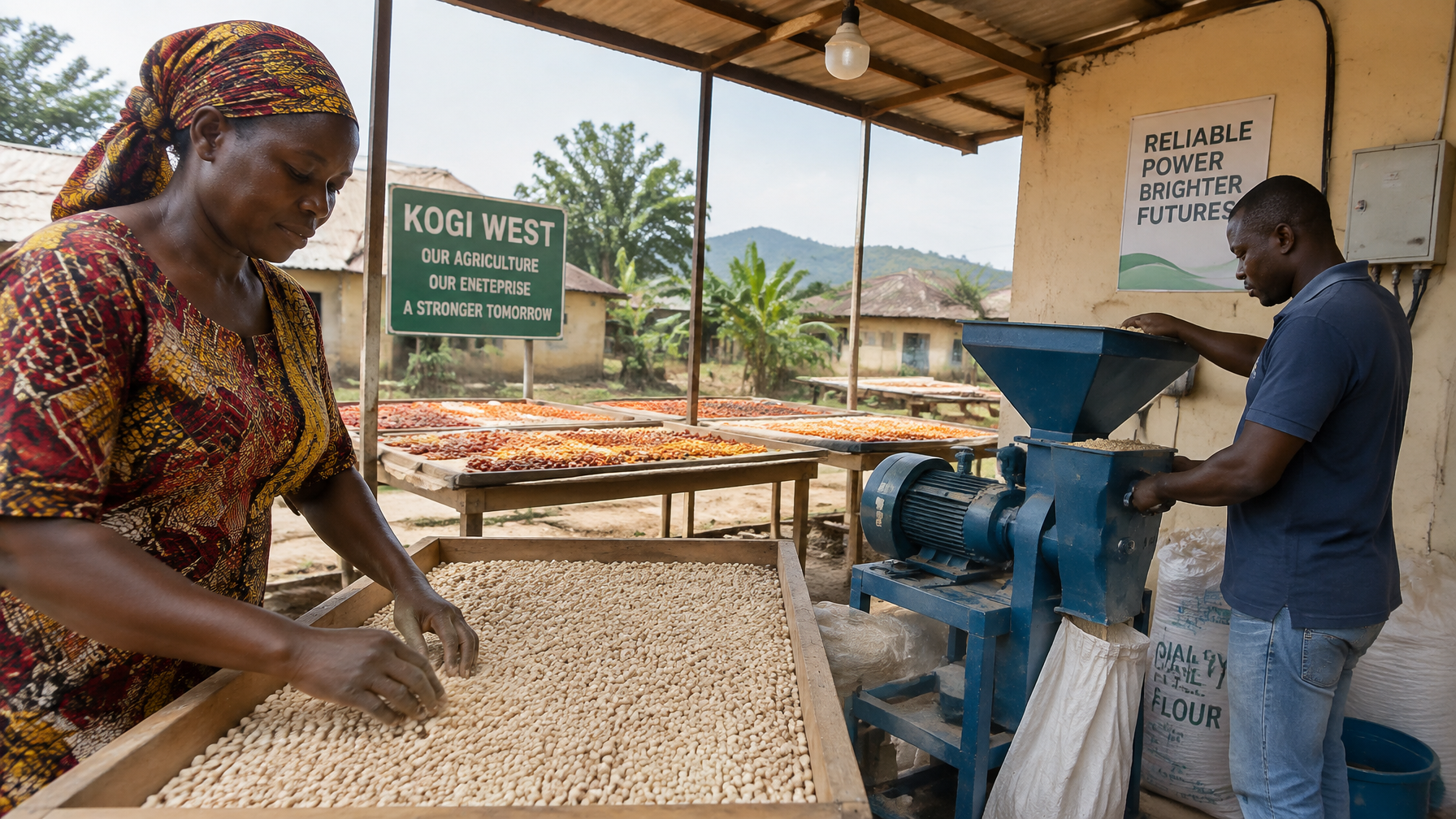 Agro-processing Kabba local enterprise Agro-processing milling Kogi West local enterprise