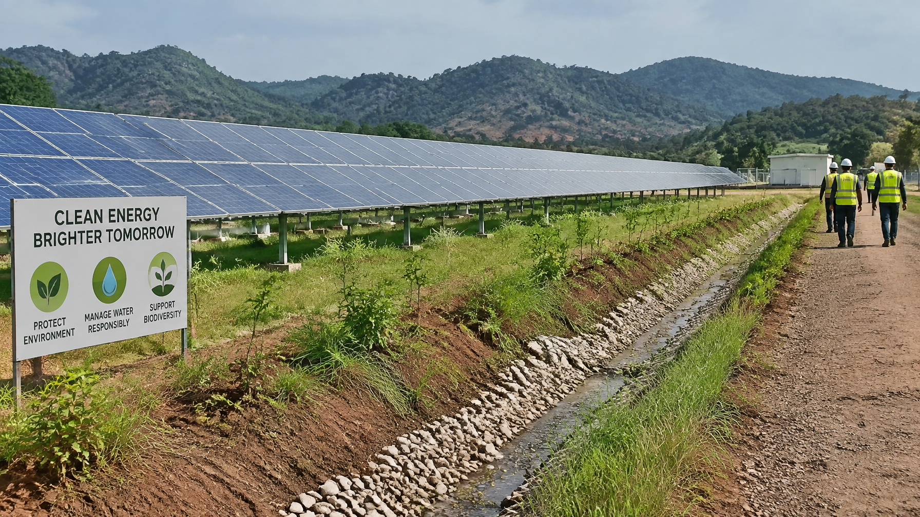 Responsible development Kabba site Responsible development land management Kogi solar site