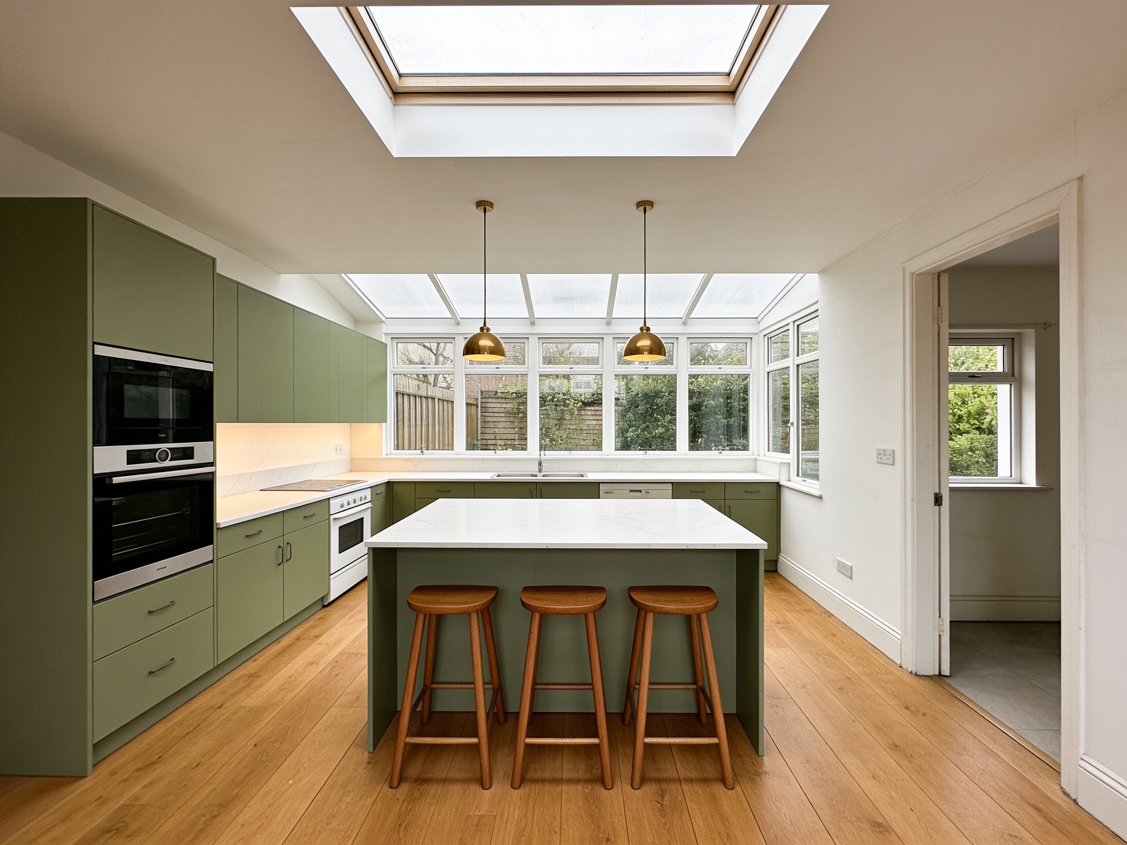 Concept visual of a renovated kitchen