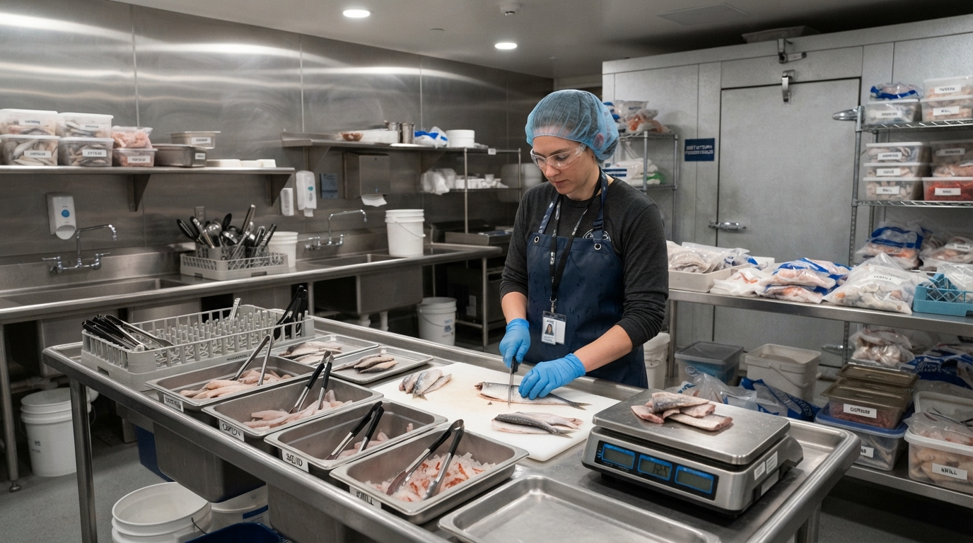 Diet Preparation Kitchens: The Science Behind Aquarium Food Prep
