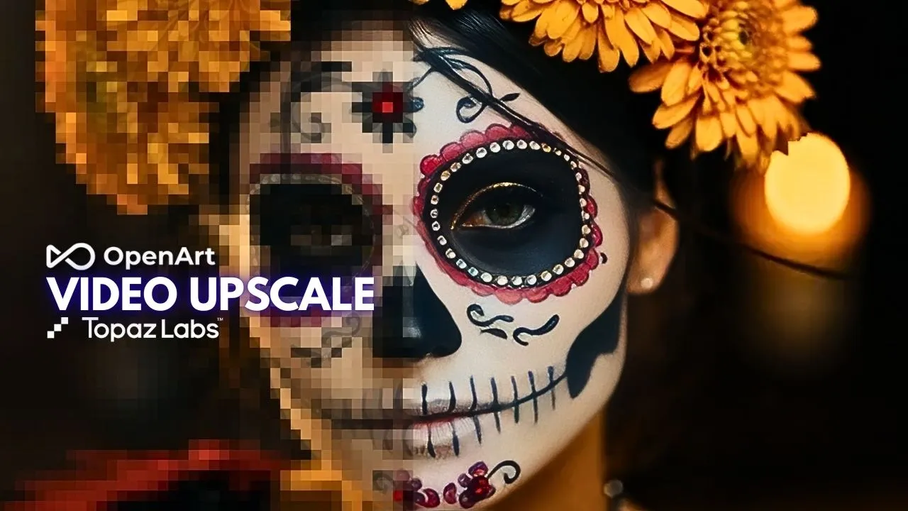 Discover the POWER of OpenArt Video Upscale with Topaz Labs