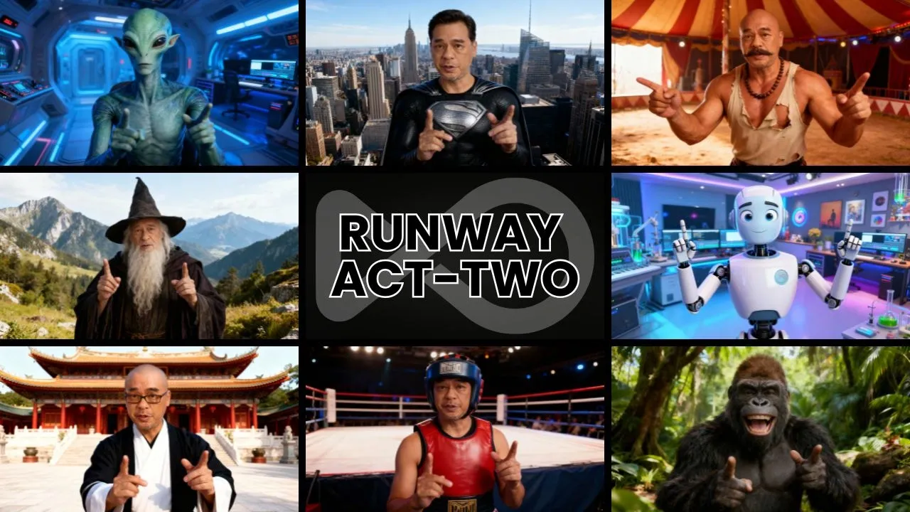 Runway Act-Two is the EASIEST Way to Create AMAZING Characters!