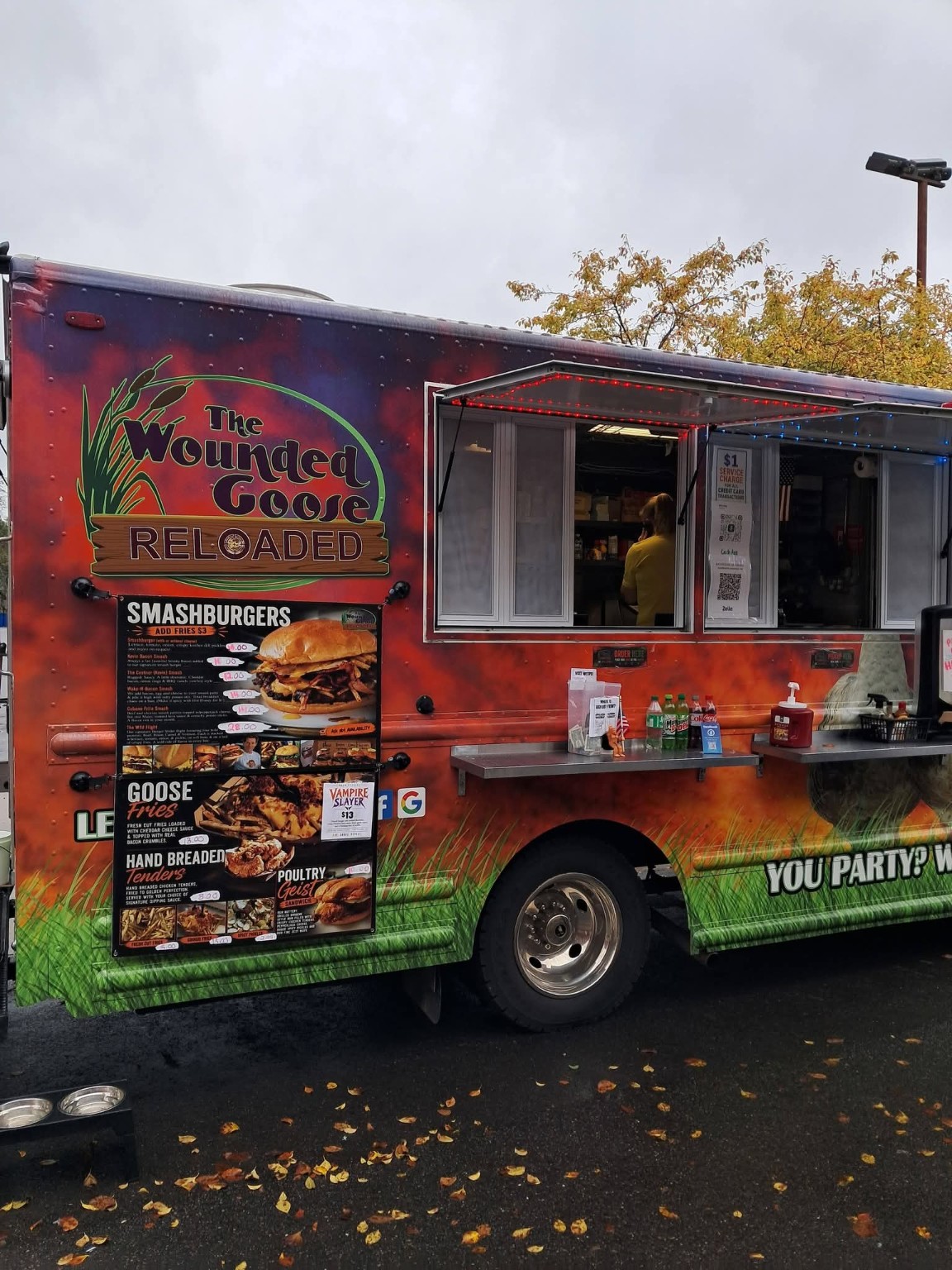 Food truck serving visitors during NBF 2026