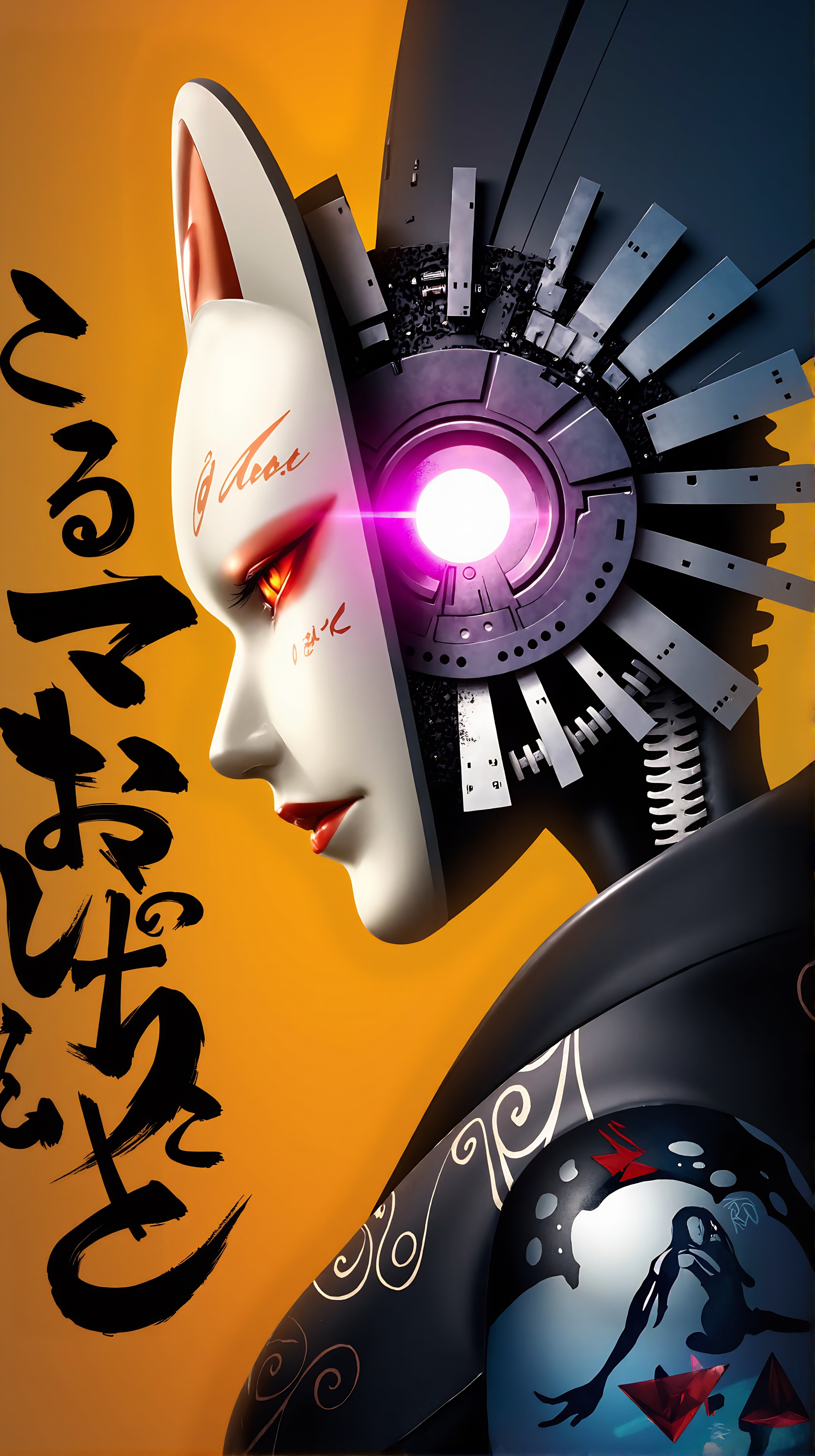 Prompt: digital sumi-e --profile wclsgbo