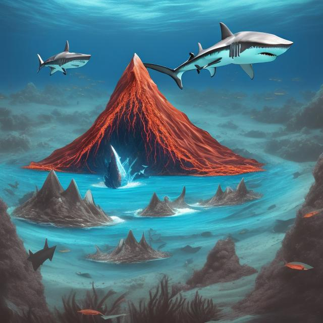 Prompt: Shark
Volcano 