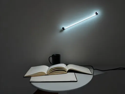 Prompt: Study lights