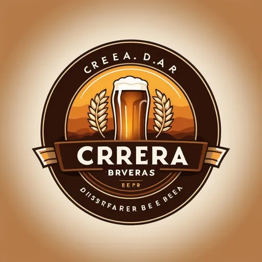 Prompt: (accurately spelled text "Crear logo para distribuidora de cervezas"), modern logo design, sleek and professional style, smooth lines, bold typography, warm amber and deep brown color palette reminiscent of beer, subtle hops and barley motifs integrated, clean composition, versatile for various branding applications, suitable for labels and signage, high-resolution, appealing to beer enthusiasts, creative yet understated.