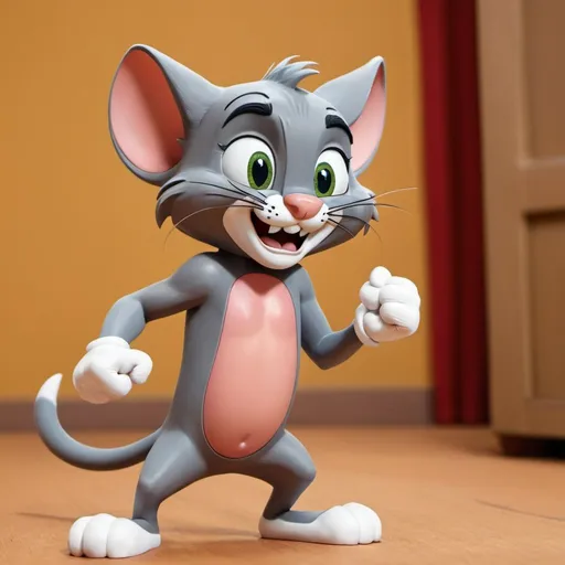 Prompt: create tom and jerry characters
