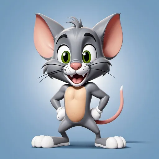 Prompt: create tom and jerry characters
