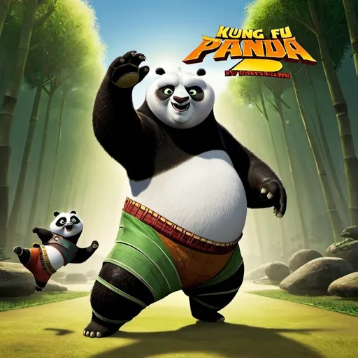 Prompt: kung fu panda

