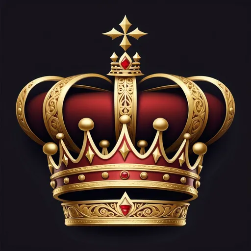 Prompt: **Logo Prompt (in English):**  
"Design a regal and mystical logo featuring an ornate gold crown as the central element. The name **'Iftikhar Ali'** should be engraved on the crown’s central band, written in a deep red or black enamel using a calligraphic font reminiscent of ancient empires. The crown should include intricate gold filigree work and pointed spires, each topped with small decorative elements (e.g., stars or gemstones). At the center of the crown, large deep-red gemstones (like rubies) should be symmetrically embedded, shimmering as if reflecting sunlight. Below the crown, place an ancient stone pedestal engraved with geometric patterns inspired by a lost civilization. The background should showcase a warm orange and golden-yellow sunset over desolate mountains, creating an aura of mystery and grandeur. Use a color palette of royal gold, crimson red, blue gemstones (on the lower section of the crown), and soft sunset gradients. Add subtle shadowing or a gold outline to emphasize the engraved name 'Iftikhar Ali.'  

**Symbolism:**  
- The crown and engraved name "Iftikhar Ali" symbolize power, identity, and personal legacy.  
- The pedestal and geometric patterns represent ancient wisdom and stability.  
- The sunset backdrop evokes majesty and the dawn of new beginnings.  
