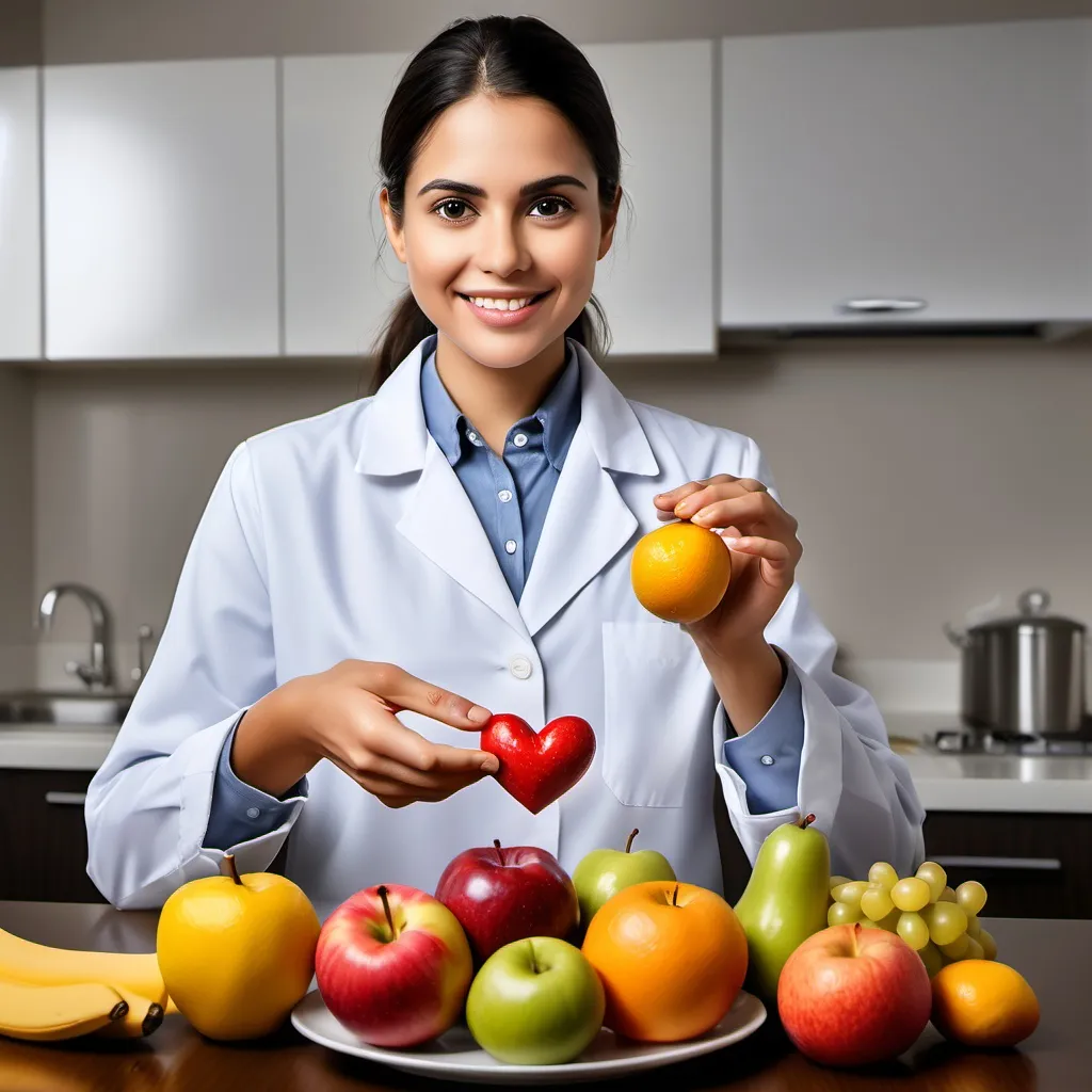 Prompt: "Una imagen promocional impactante y profesional sobre el control del colesterol para las Clínicas Hispanas: un corazón humano brillante y saludable rodeado de partículas doradas que simbolizan la vitalidad, junto a un plato con alimentos saludables como frutas, verduras y granos integrales. Un médico sonriente con bata blanca señala el corazón, destacando la importancia del cuidado de la salud. El texto destacado dice: '¡Cuida tu colesterol! Ven a Clínicas Hispanas para chequeos y orientación médica'. Fondo limpio y moderno en tonos azules y blancos que reflejan profesionalismo, con elementos visuales dinámicos como gráficos de salud y señales de progreso. El logotipo de las Clínicas Hispanas sutilmente incorporado en la parte inferior."






