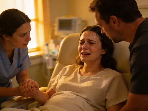 Prompt: Woman giving birth 