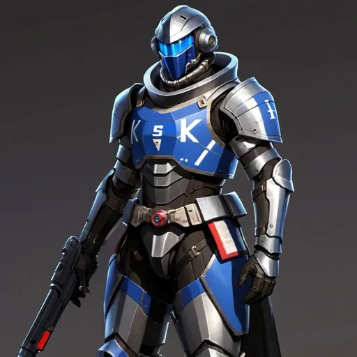 Prompt: Sci-fi Knight 