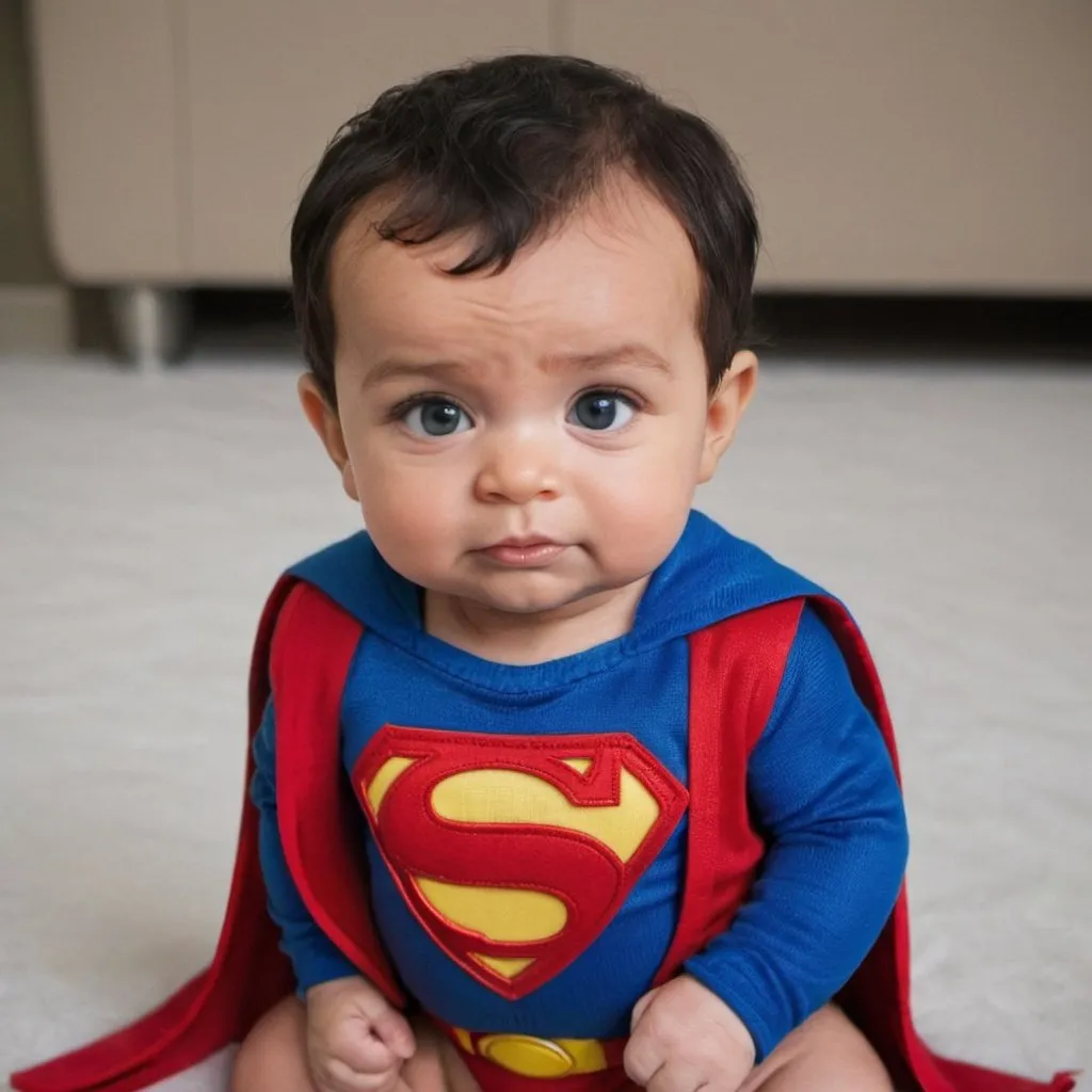 Prompt: baby Kal EL