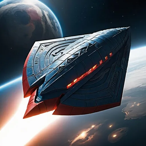 Prompt: Kryptonian ship baby Kal EL
