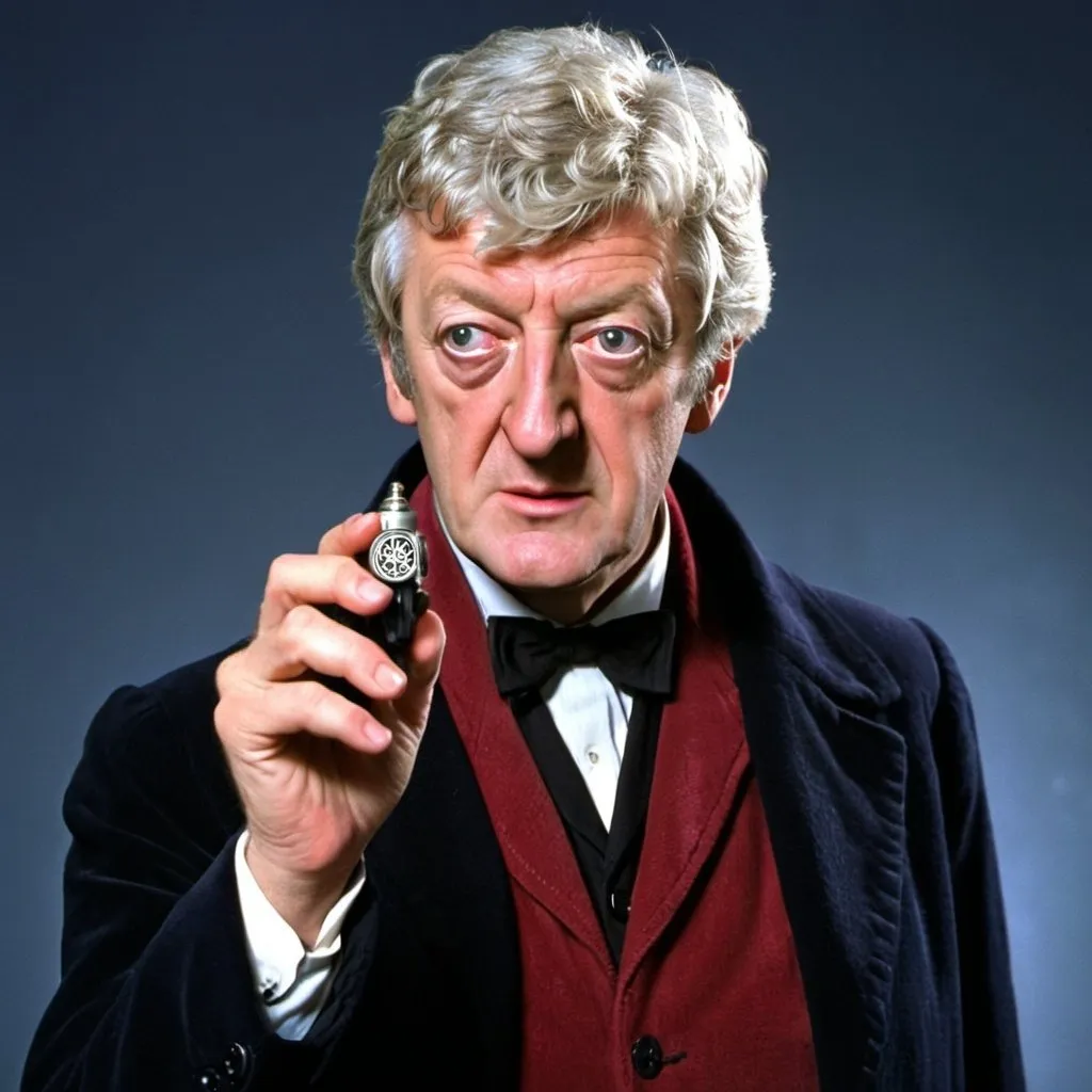 Prompt: The Third Doctor is an incarnation of the Doctor, the protagonist of the British science fiction television series Doctor Who. He was portrayed by actor Jon Pertwee. Within the series' narrative, the Doctor is a centuries-old alien Time Lord from the planet Gallifrey who travels in time and space in the TARDIS