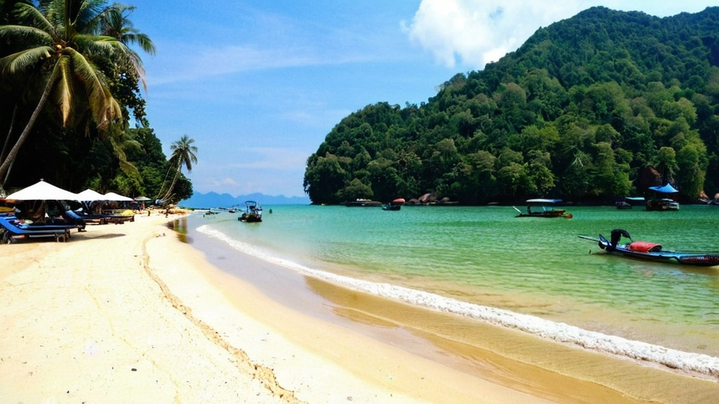 Prompt: Beaches on Ko Chang Island, Thailand .
Koh Chang, the third largest island in Thailand, is known for its picturesque beaches and diverse landscapes. Some of the best beaches on the island include:
- White Sand Beach (Hat Sai Khao) - the most popular beach with white sand and crystal clear water. There are many hotels, restaurants and bars here.
- Klong Prao Beach - a long and quiet beach, divided into northern and southern parts, with beautiful lagoons and the Klong Plu waterfall.
- Kai Bae Beach - ideal for families and water sports enthusiasts, with plenty of restaurants and nightclubs.
- Lonely Beach - attracts young people and travelers looking for a party atmosphere and simple bungalows.
Each of these beaches offers unique opportunities for relaxation, from quiet relaxation to active entertainment.