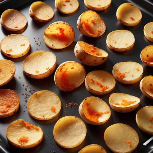 Prompt: A new unusual recipe for Jägermeister-flavored chips invented by Germans has surfaced.

The recipe suggests the following steps:
1. Slice the potatoes into thin slices
2. Marinate the potatoes in Jägermeister
3. Add tabasco sauce and spices, especially paprika
4. Place on a baking tray and bake in the oven 