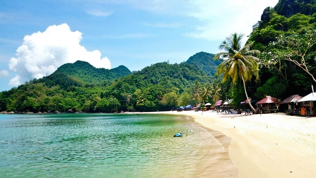 Prompt: Beaches on Ko Chang Island, Thailand .
Koh Chang, the third largest island in Thailand, is known for its picturesque beaches and diverse landscapes. Some of the best beaches on the island include:
- White Sand Beach (Hat Sai Khao) - the most popular beach with white sand and crystal clear water. There are many hotels, restaurants and bars here.
- Klong Prao Beach - a long and quiet beach, divided into northern and southern parts, with beautiful lagoons and the Klong Plu waterfall.
- Kai Bae Beach - ideal for families and water sports enthusiasts, with plenty of restaurants and nightclubs.
- Lonely Beach - attracts young people and travelers looking for a party atmosphere and simple bungalows.
Each of these beaches offers unique opportunities for relaxation, from quiet relaxation to active entertainment.