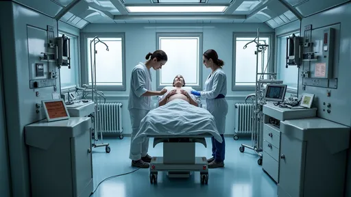 Prompt: Space Station Alpha. Zero gravity hospital delivery room, realistic birth process, woman giving birth, doctor and nurse assisting. pregnant woman.landscape image, centered, extremely detailed, full height, photorealistic quality