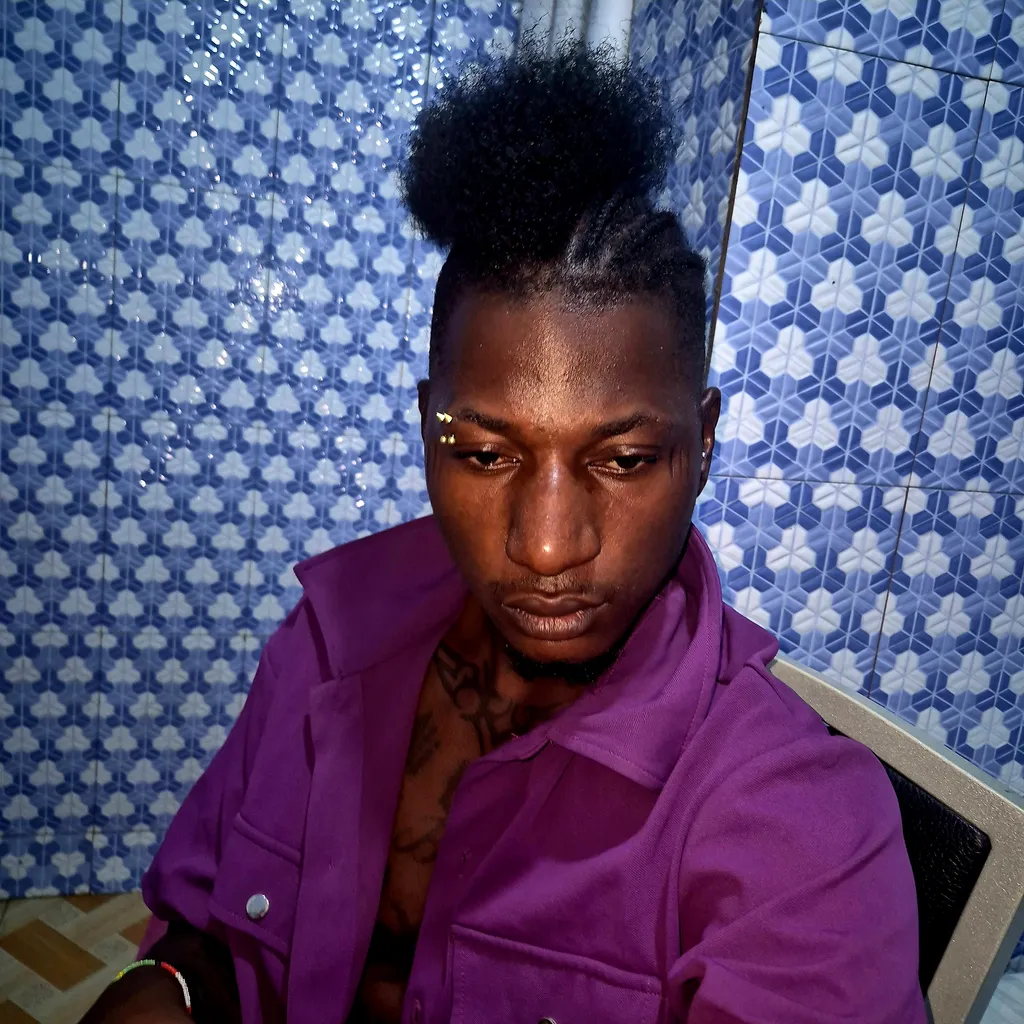 Prompt: Punk Wearing Mohawk Hairstyle for ALi Boubacar 