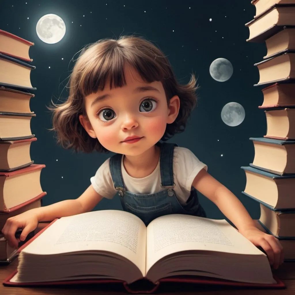 Prompt: fiction childrens book