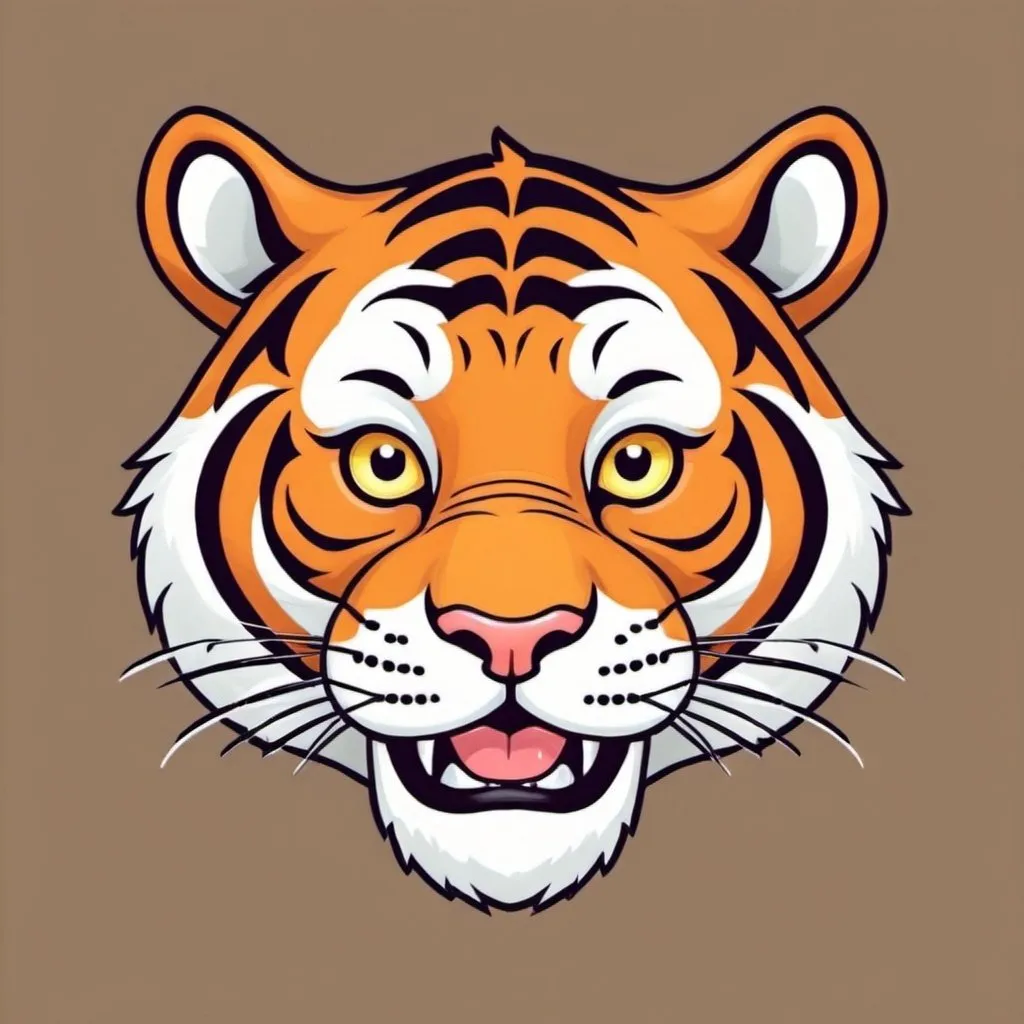 Prompt: cartoon tiger
