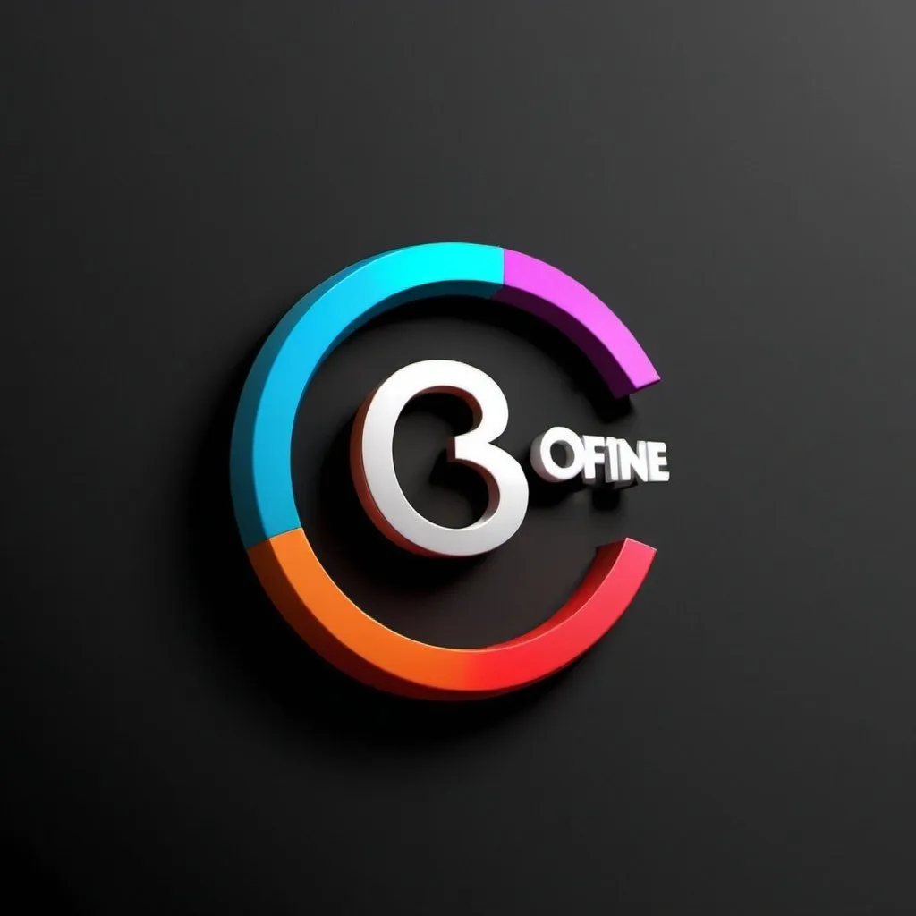 Offline 3d logo