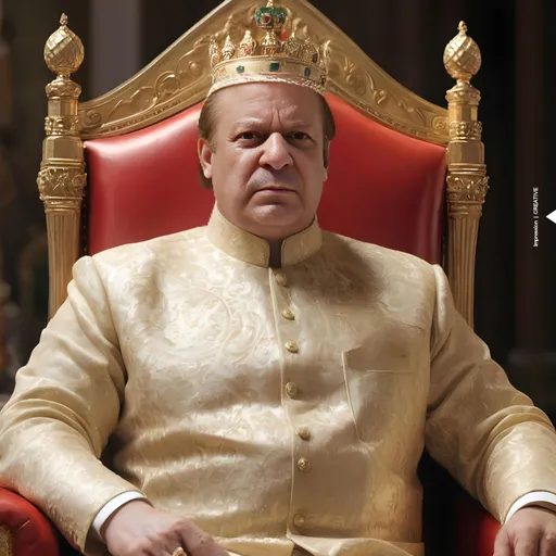 Prompt: KingMaker Nawaz Sharif PMLN Ai Generated Photos 