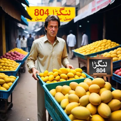 Prompt: Imran Khan Mango 804 AI Generated 