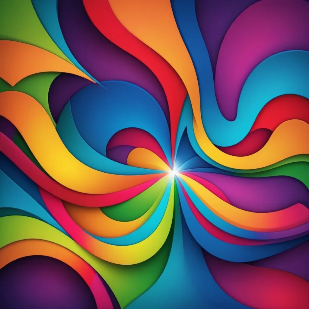 Prompt: multicolored-abstract-background-