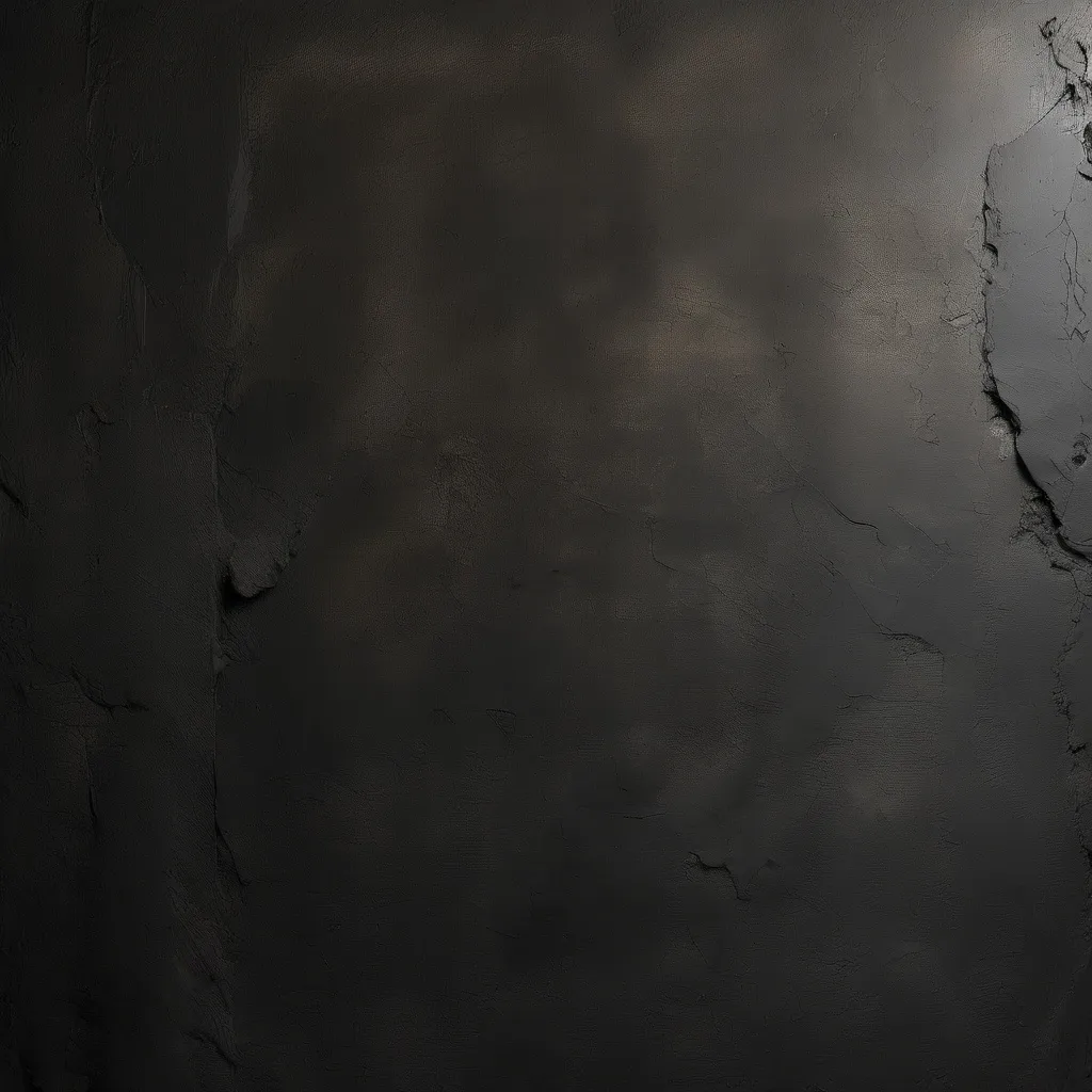 Prompt: Worn Plaster Texture Background On A Black Wall
