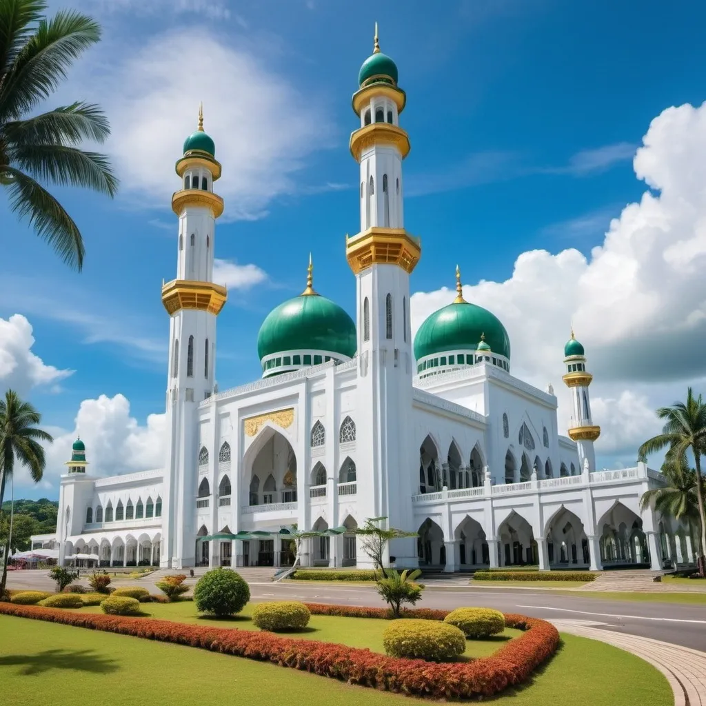 Prompt: brunei country attraction