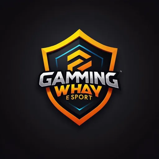 Prompt: logo gaming "right way" for team e-sport