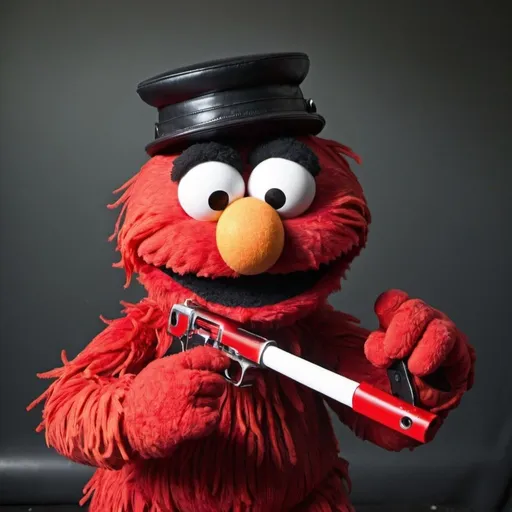 Prompt: Killer elmo
