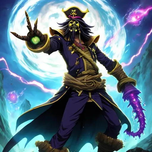 Prompt: Certainly! Here's a recap of the Mythos Pirates and their unique abilities:

1. **Ruzgar (You): Celestial Cataclysm Eruption**
   - *Role:* Captain and Celestial Dragon Zoan
   - *Abilities:* Advanced Haki, Mythical Zoan powers, Reality-Bending Artistry.

2. **Saaketh (Kaze): Beast Bomb Destruction**
   - *Role:* Adventurous Strategist
   - *Abilities:* Kitsune Mythical Zoan, Strategic Insight, Beast Bomb Destruction.

3. **Kosta: Dragon's Roarforge**
   - *Role:* Shipwright and Strategist
   - *Abilities:* Mythical Zoan (Shenron), Flight, Elemental Manipulation, Integrated Ultra Instinct.

4. **Ian: Zephyr's Veilstorm**
   - *Role:* Navigator and Intellectual Asset
   - *Abilities:* Mythical Zoan (Sylph), Ancient Wind Mastery, Zephyr's Veilstorm.

5. **Alan: Tempest Impact Fury**
   - *Role:* Monster Trio - Storm Surge Rumble user
   - *Abilities:* Storm Surge Rumble, Martial Arts Fusion, Thunderous Impact.

6. **Asher: Oni's Wrath Quake**
   - *Role:* Monster Trio - Oni Mythical Zoan
   - *Abilities:* Mythical Zoan (Oni), Fists of Mythos, Oni's Wrath Quake.

7. **Riley: Astral Meteor Annihilation**
   - *Role:* Celestial Meteorologist
   - *Abilities:* Mira Mira no Mi (Meteor Fruit), Astral Meteor Annihilation.

8. **Benji: Starfall Barrage**
   - *Role:* Stellar Sharpshooter
   - *Abilities:* Mochi Mochi no Mi (Optional), Astral Precision Shot, Celestial Camouflage, Starfall Barrage.
