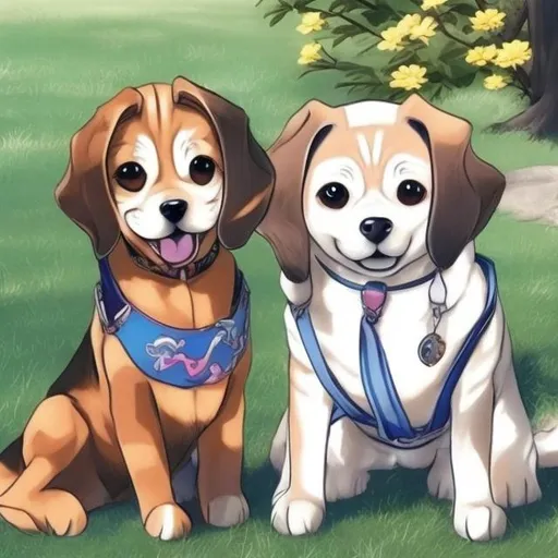 Prompt: dog anime
