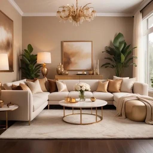 Prompt: Prompt:
"Create a visually stunning 1-minute cinematic video for a luxury home decor brand named Casa Chic. Show a cozy, modern living room transforming with elegant décor elements — plush cushions, ambient lighting, minimalist furniture, art frames, vases, and soft rugs. Transition to a warm bedroom setup with soft linens, lamps, and indoor plants. Use smooth transitions, golden-hour lighting, and a sophisticated color palette (beige, cream, warm brown, and gold). Add overlay text:

'Welcome to Casa Chic ✨'

'Transforming Spaces, Defining Style'

'Handpicked Décor • Elegant Designs • Affordable Luxury'

'Casa Chic – Where Every Corner Feels Like Home'

End with the Casa Chic logo and website. Use ambient background music and cinematic camera angles (slow pans, close-ups, wide shots). Tone: Warm, aesthetic, luxurious, and inviting."

