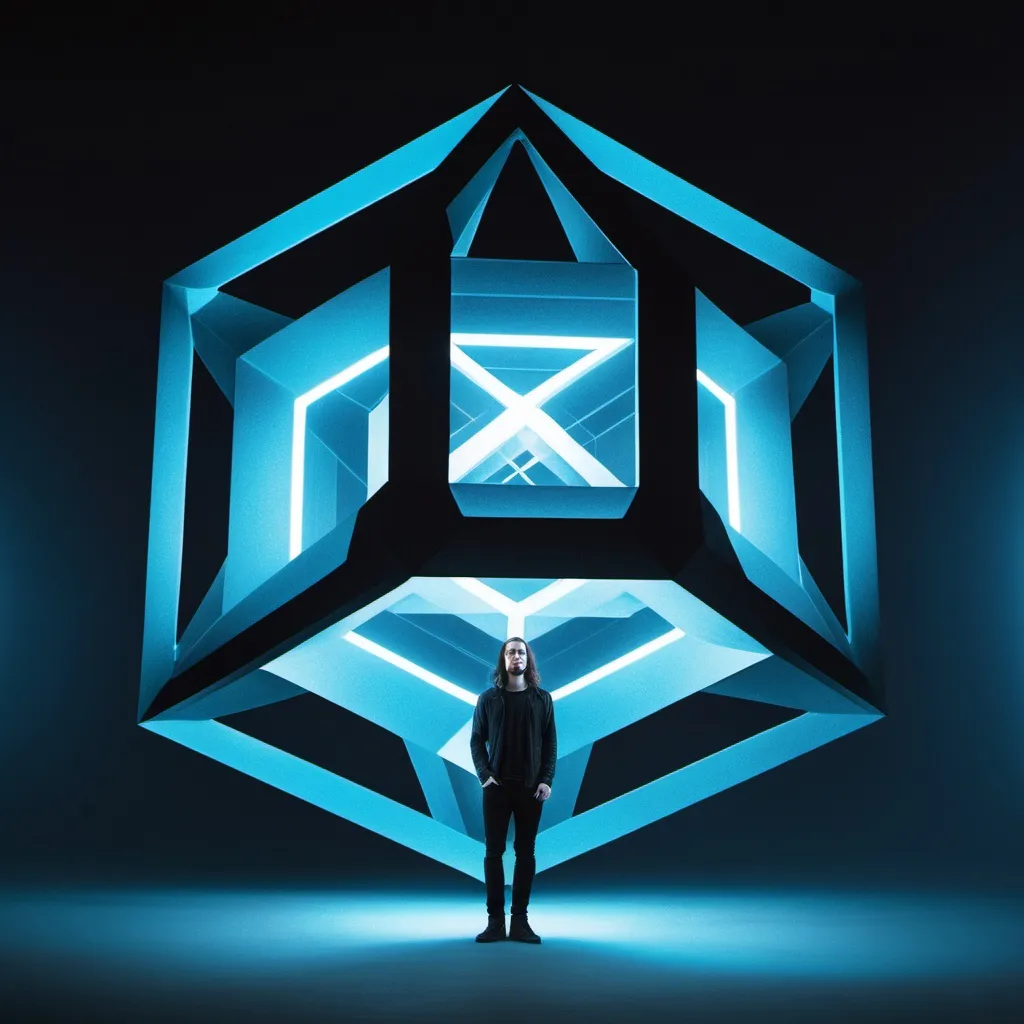 Prompt: tesseract 